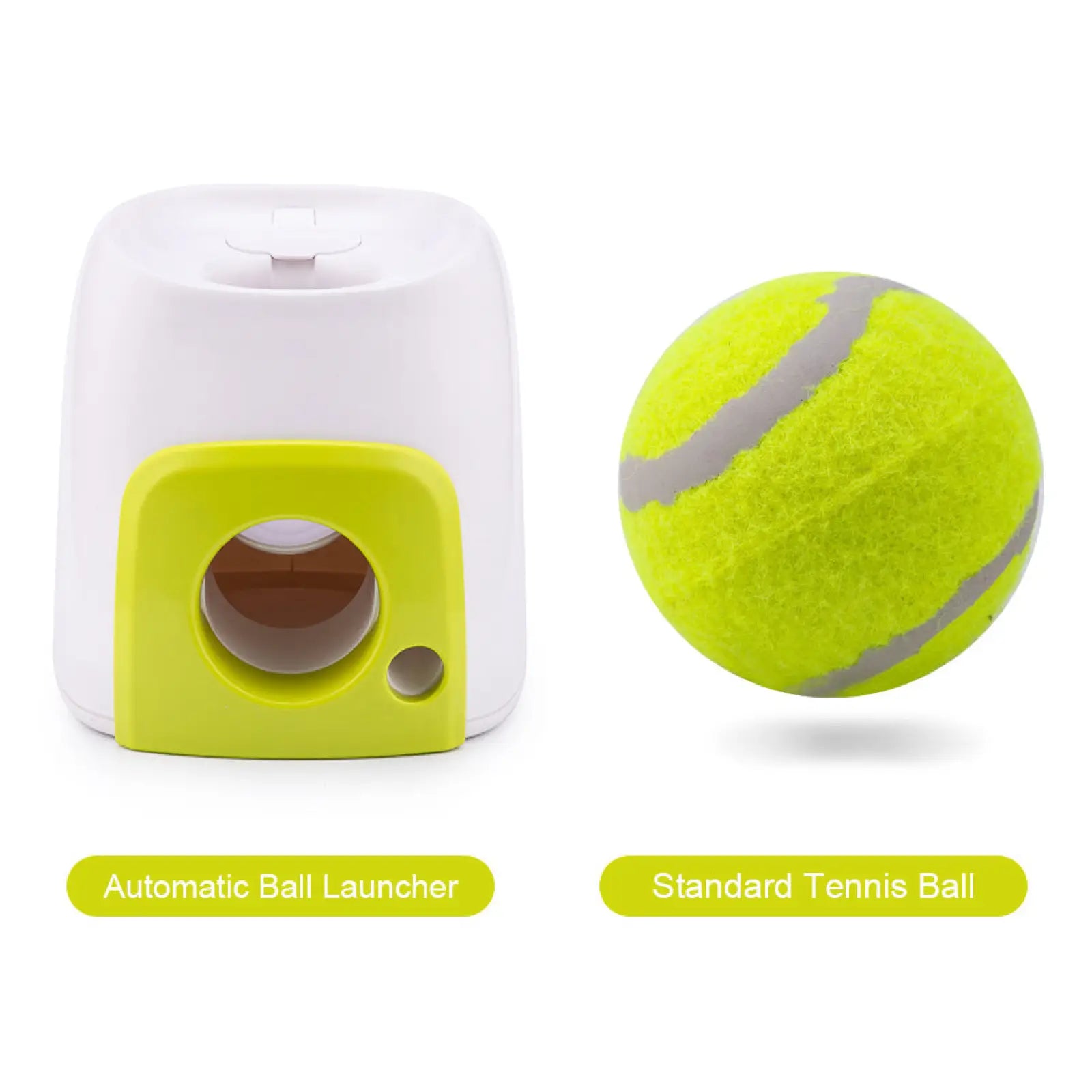 Dog Food Reward Machine Interactive Ball Launcher Toy