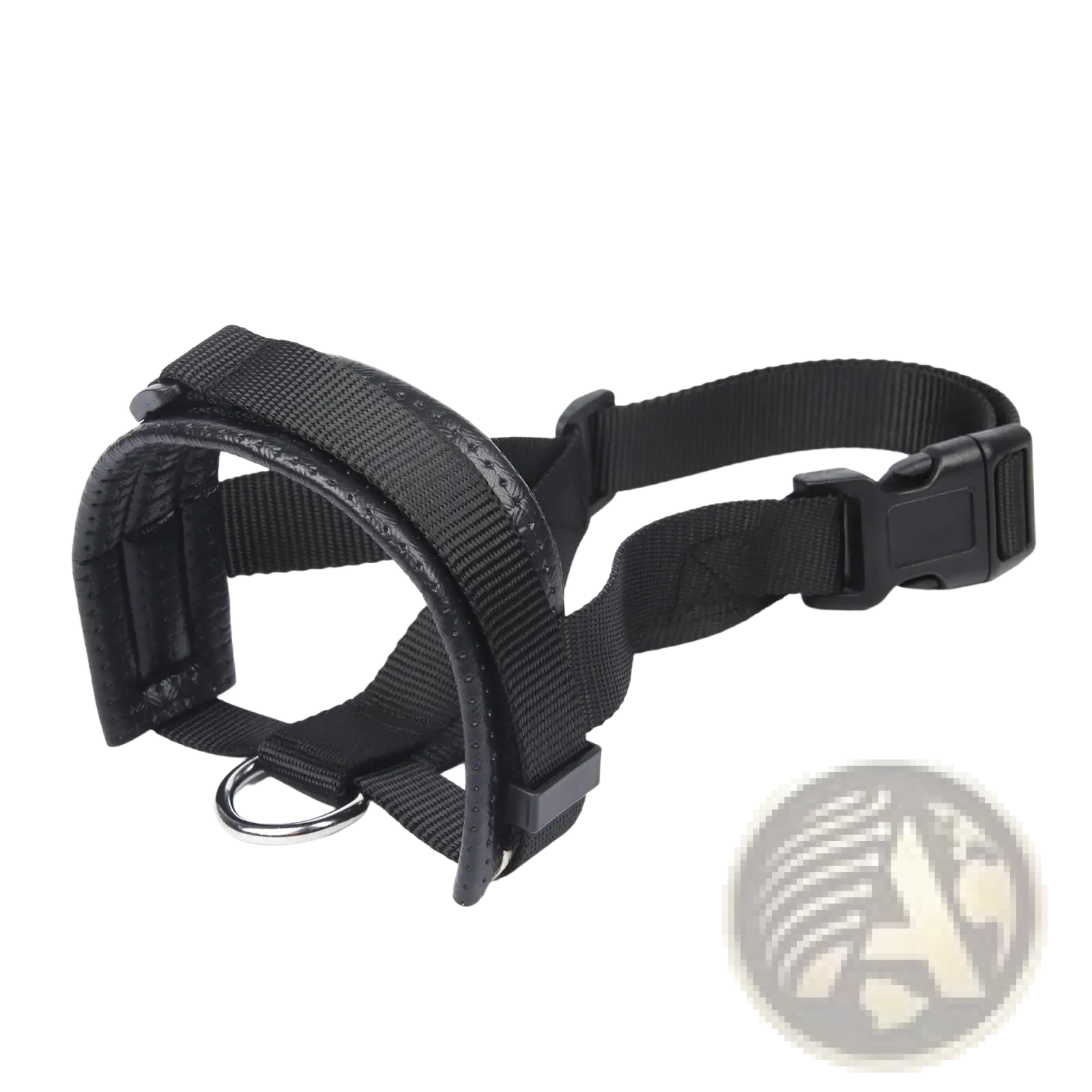 Dog Muzzle Adjustable Padded Nylon Anti Barking