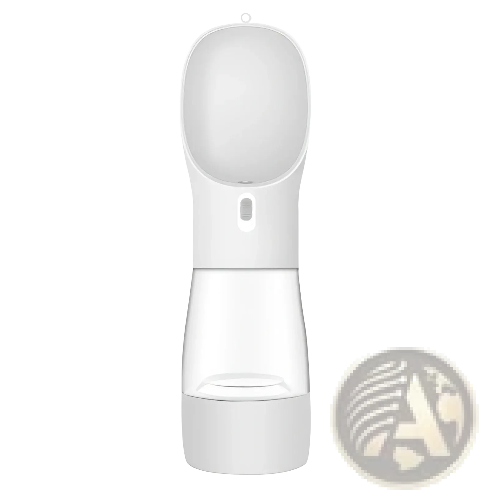 Dog Water Bottle Portable Travel Feeder Bowl 458ml