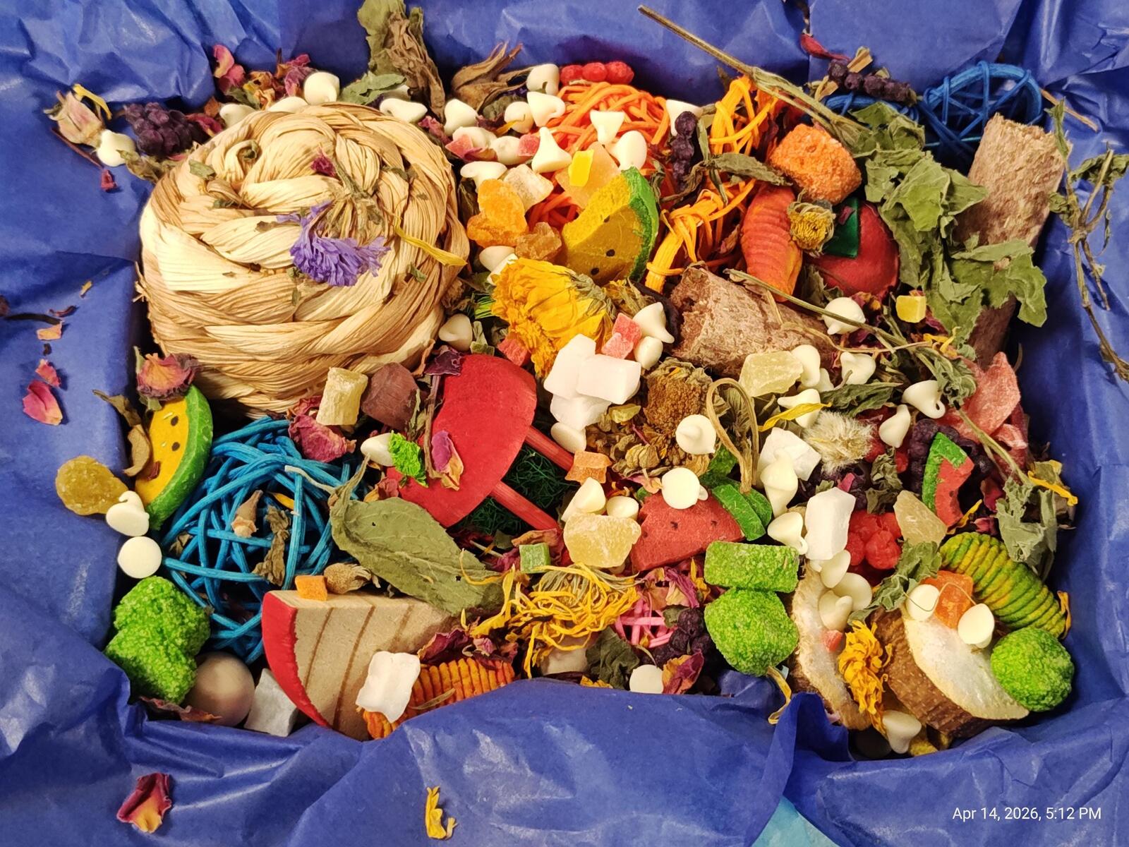 Play & Chew Rodent Fun "No More Boredom" Box - Rats, Mice, Gerbils, Hamsters...