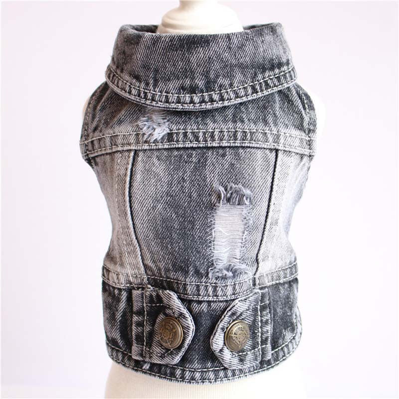 Dog Denim Jacket — 9 Styles, Sizes XS–2XL