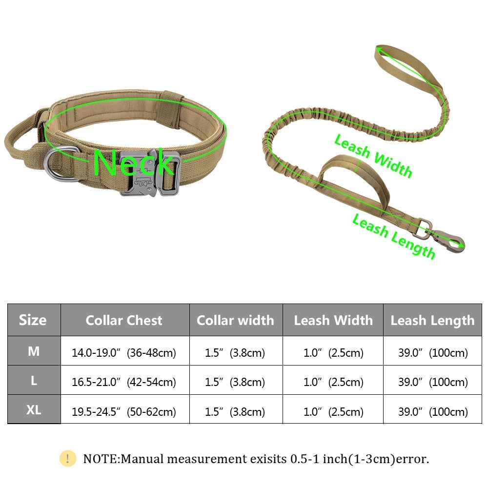 Durable Dog Collar & Leash Set — Adjustable, Comfortable, Everyday Use