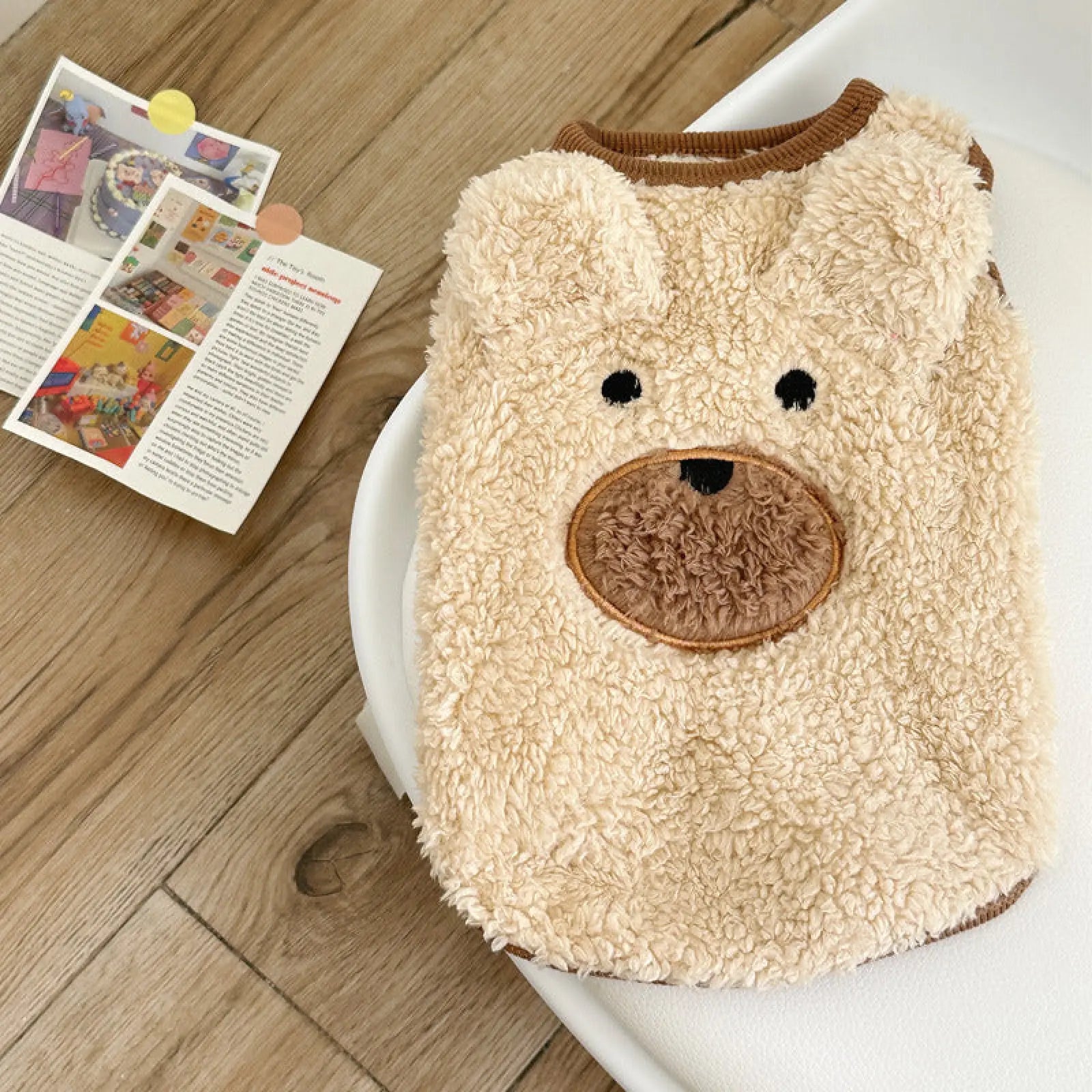 Fleece Lined Winter Dog Coat Warm Pet Apparel