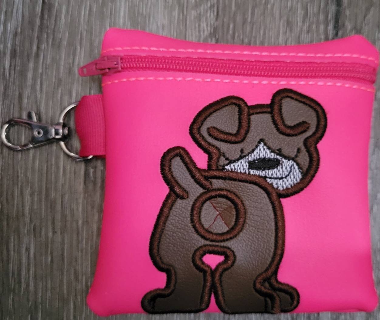 Boxer Poop Bag Pouch - gift for dog lover - Zippered poop bag holder- Gift for Dog Walker - veterinarian - dog groomer