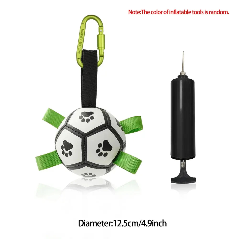 Interactive Halloween Dog Soccer Ball with Grab Tabs
