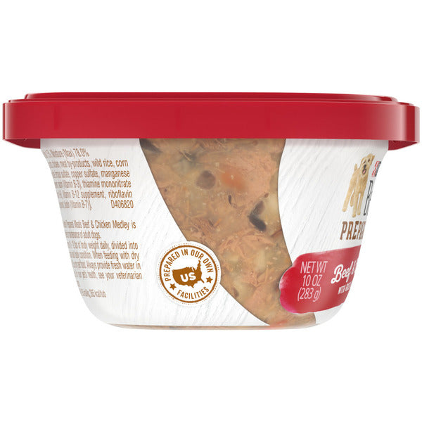 Purina Beneful High Protein, Wet Dog Food With Gravy, Prepared Meals Beef & Chicken Medley