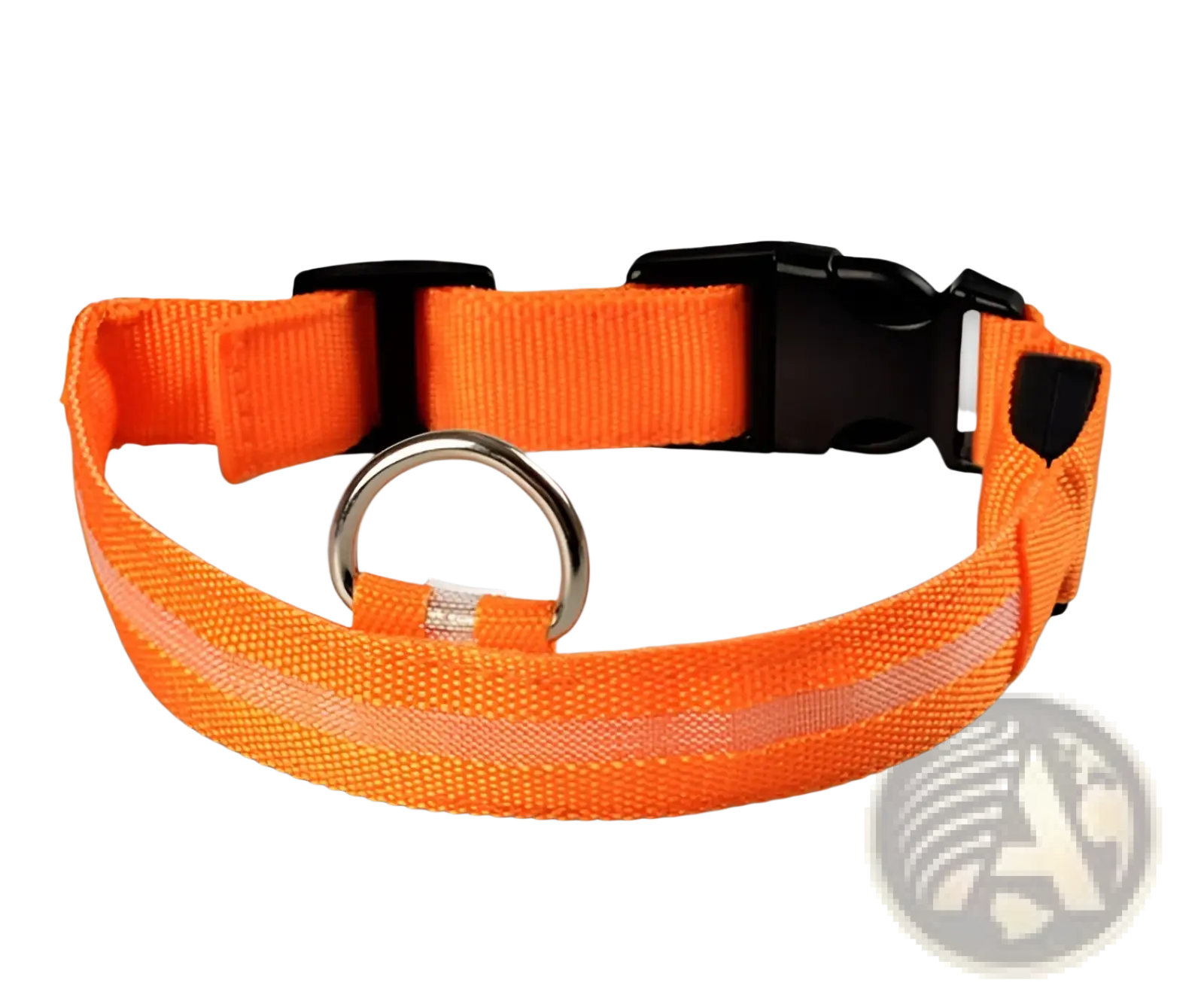 Led Dog Collar Night Safety Glowing Nylon Pet Leash
