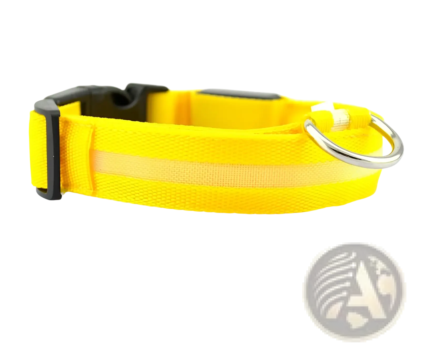 Led Dog Collar Night Safety Glowing Nylon Pet Leash