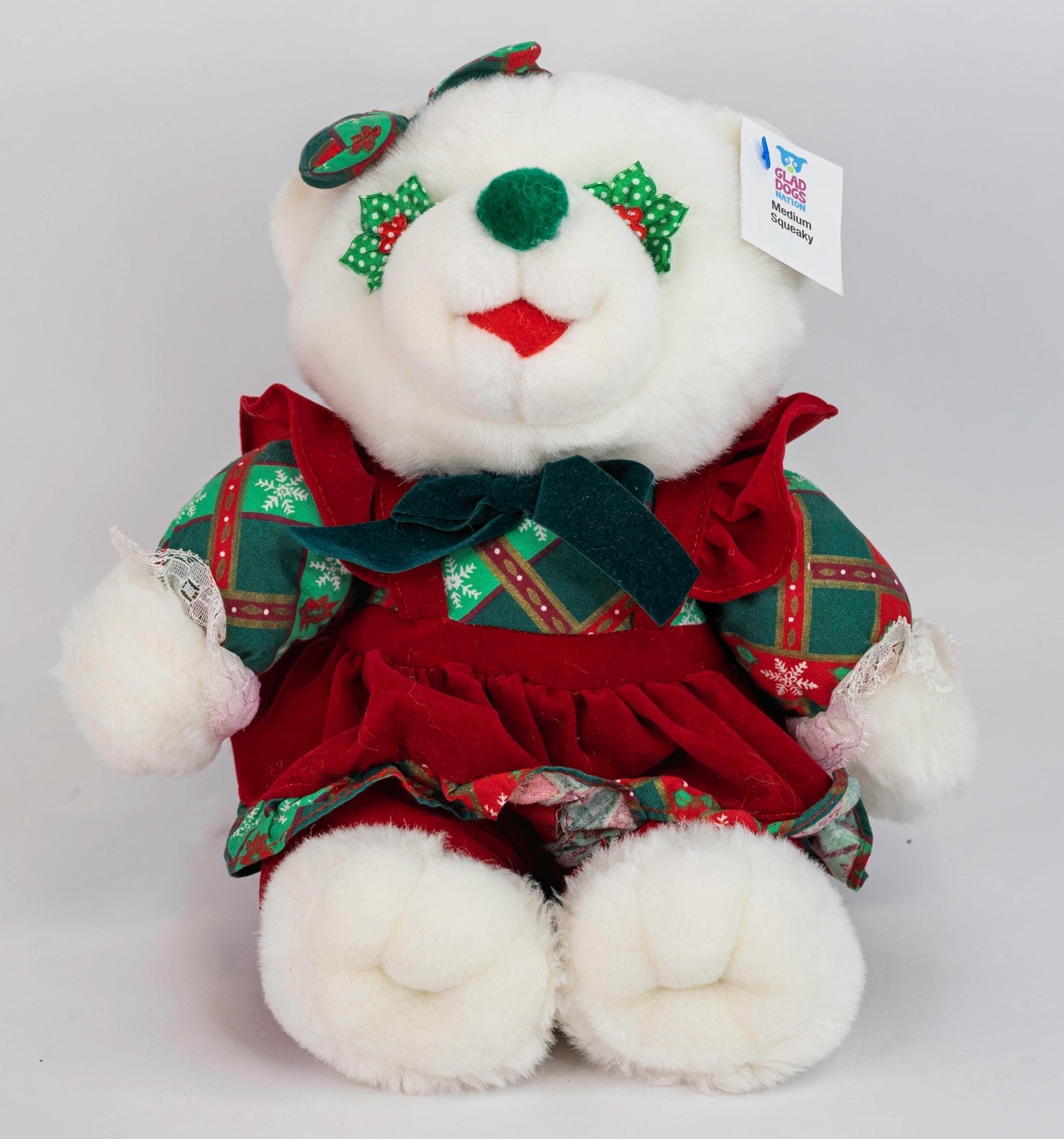 25% OFF! Medium Stuffed & SQUEAKY Holiday Dog Toys