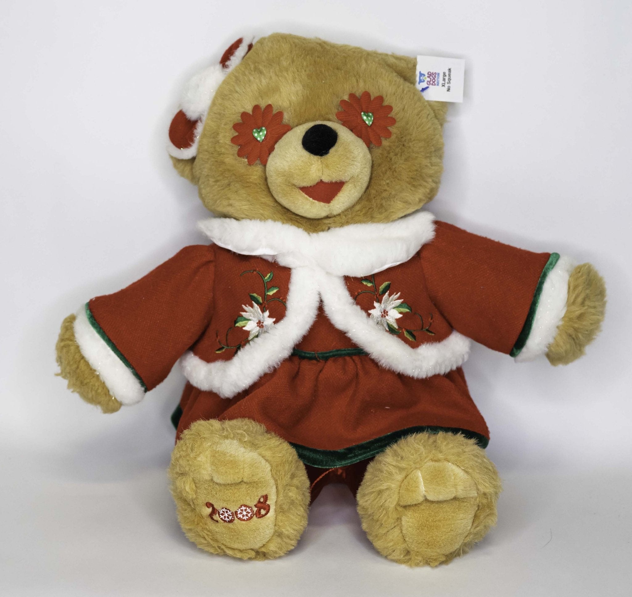 20% OFF! NO SQUEAK Holiday Dog Toys: ALL Sizes Small to XXLarge