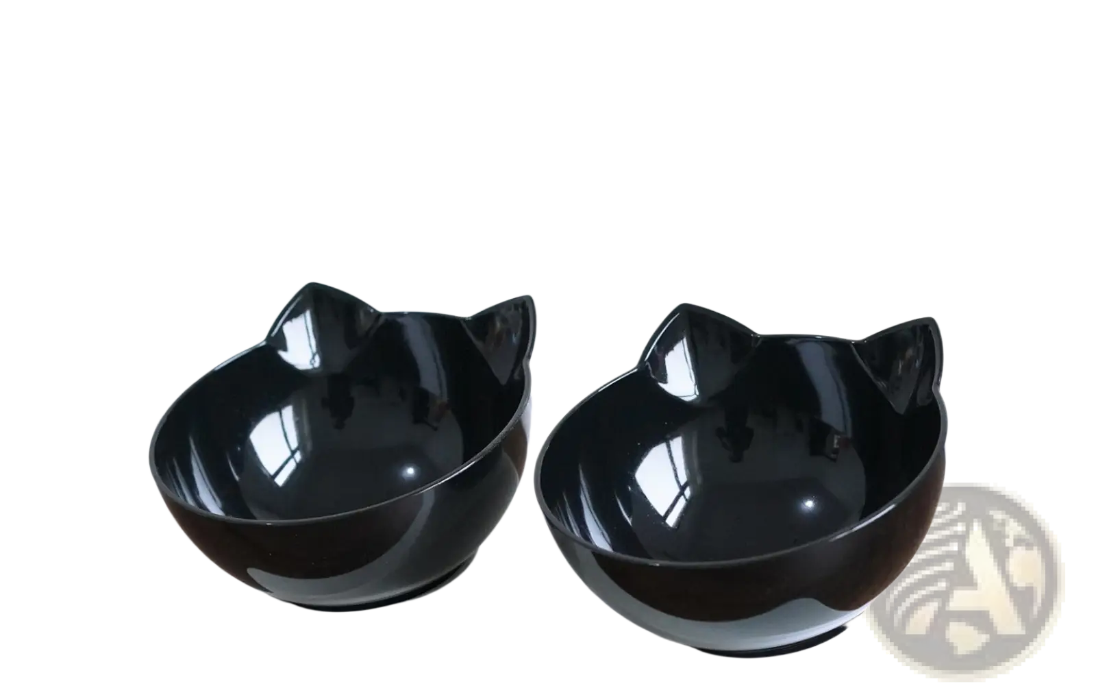 Orthopedic Cat Ear Pet Bowl Slanted Neck Protection