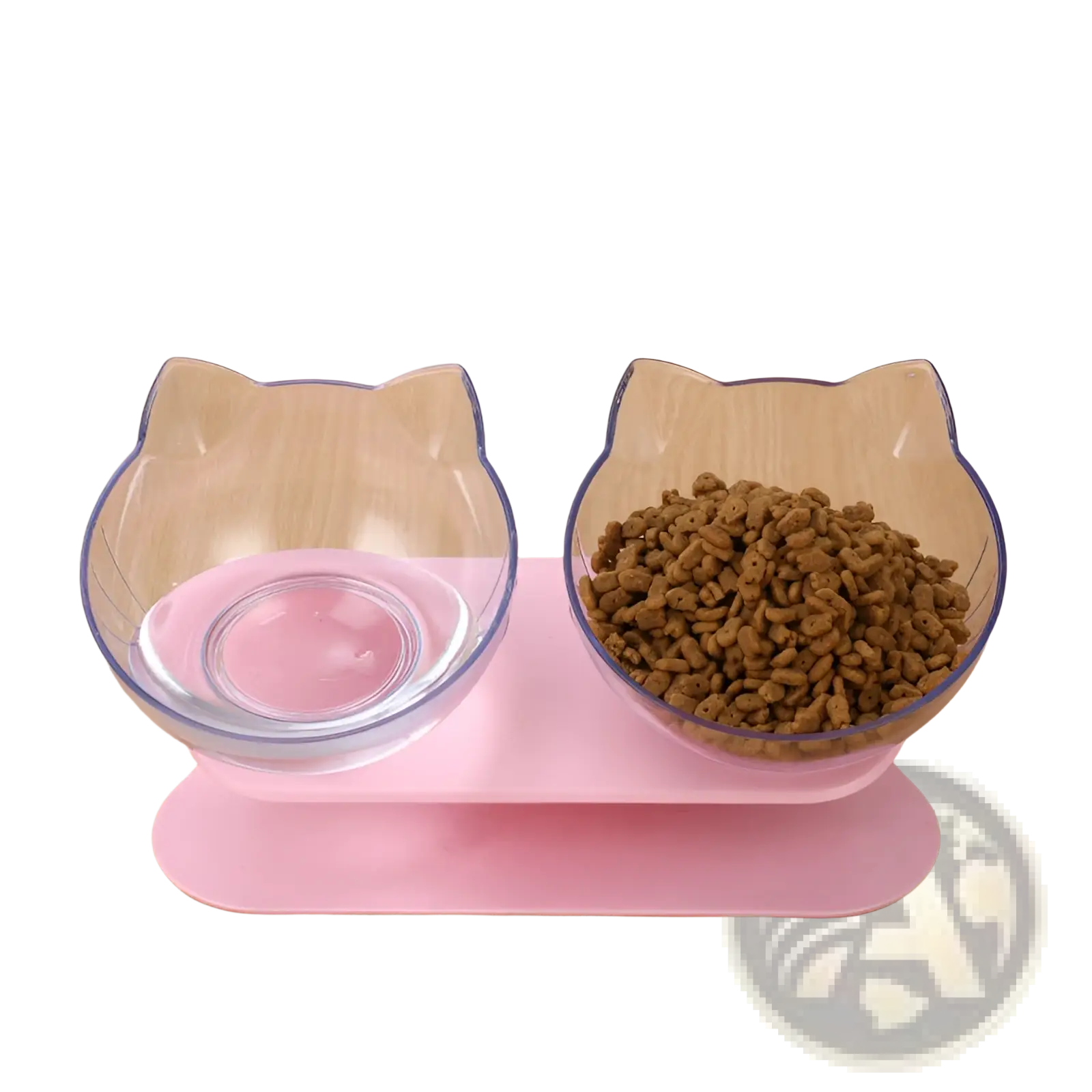 Orthopedic Cat Ear Pet Bowl Slanted Neck Protection