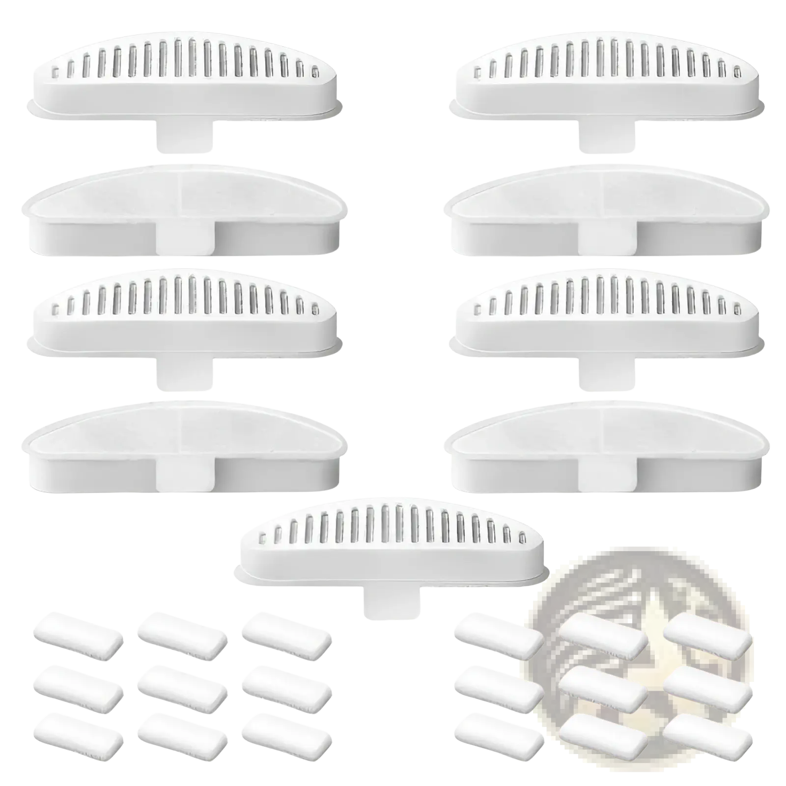 Pet Fountain Replacement Filter and Cotton Pad Kit