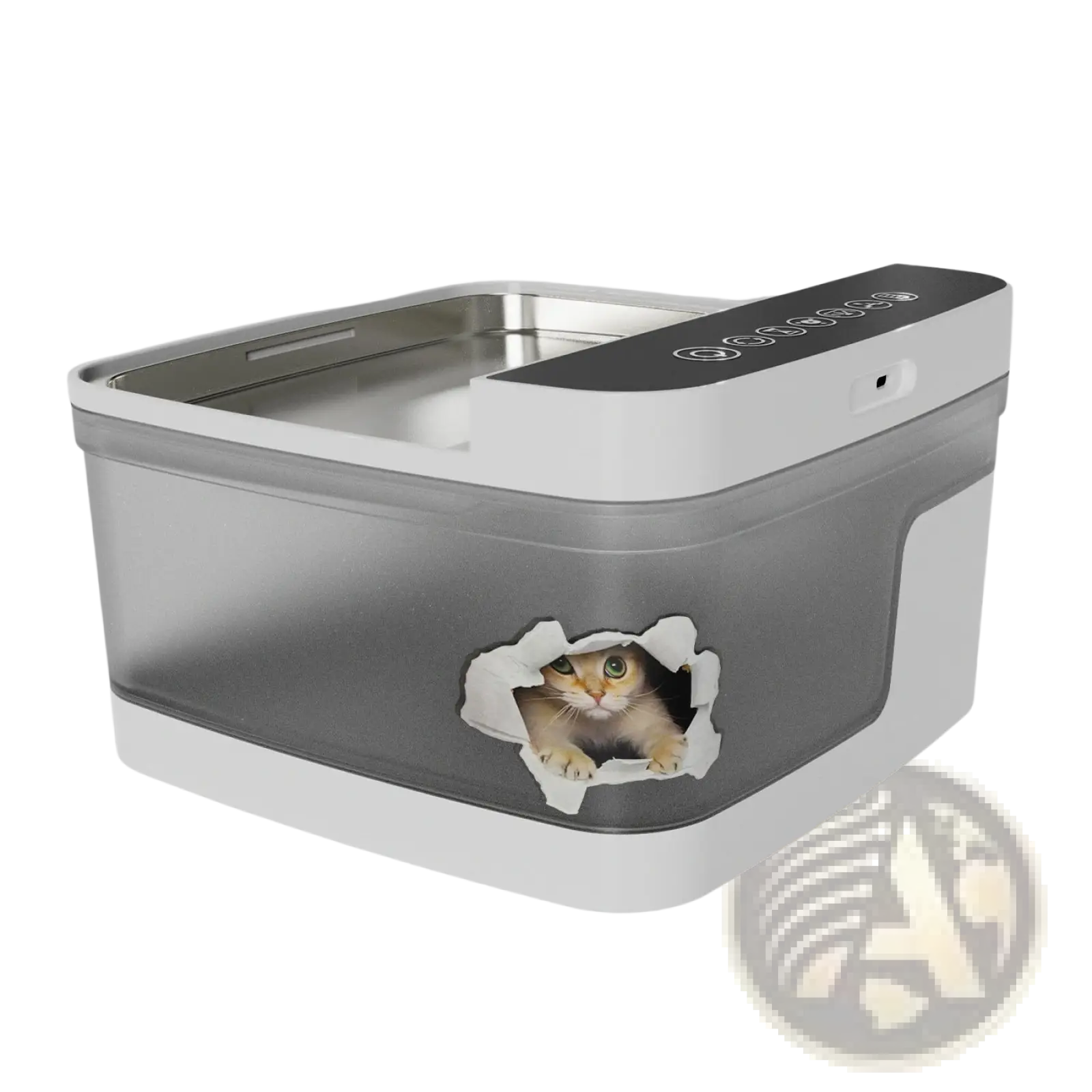 Pet Water Fountain Wireless Sensor Uv Light Pump