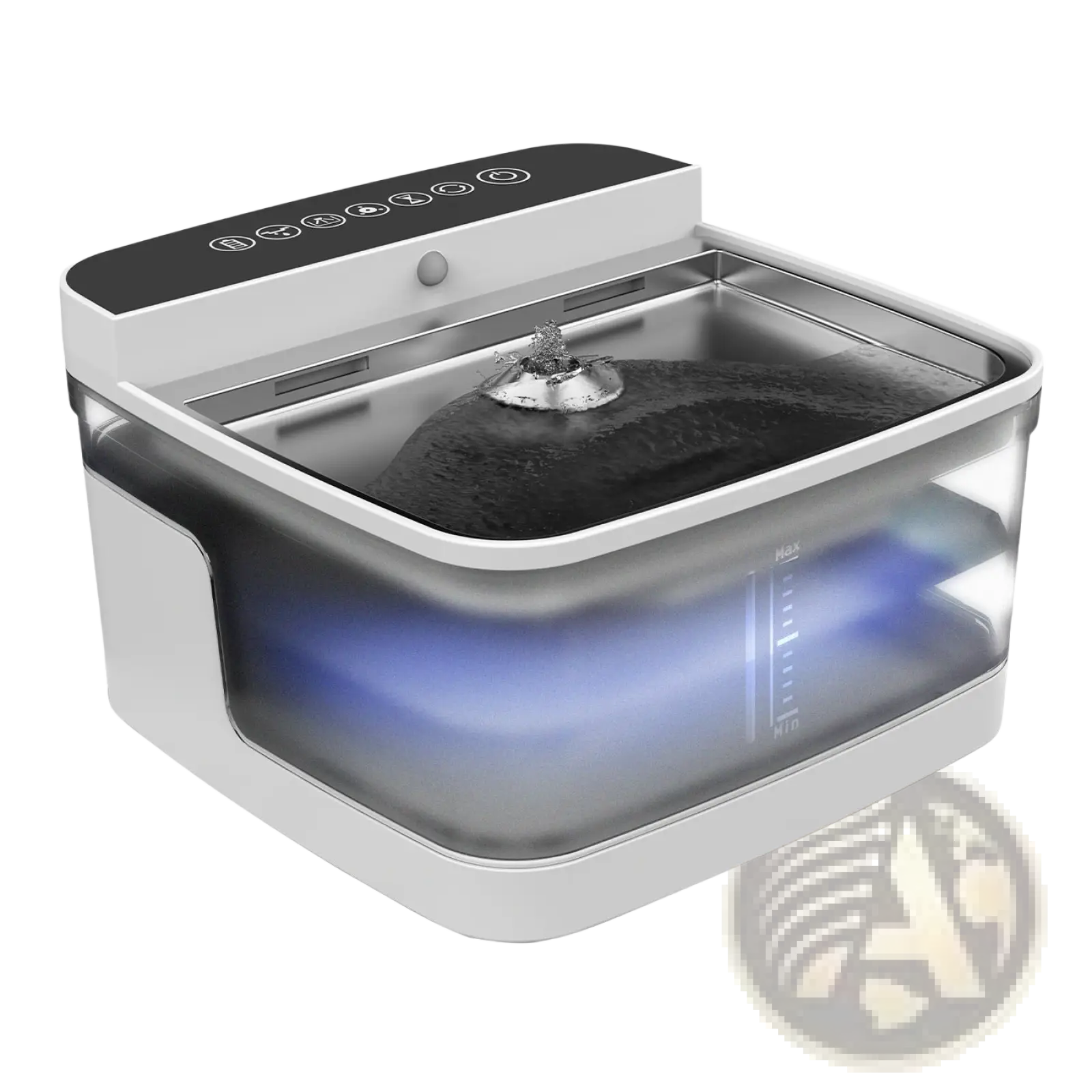 Pet Water Fountain Wireless Sensor Uv Light Pump