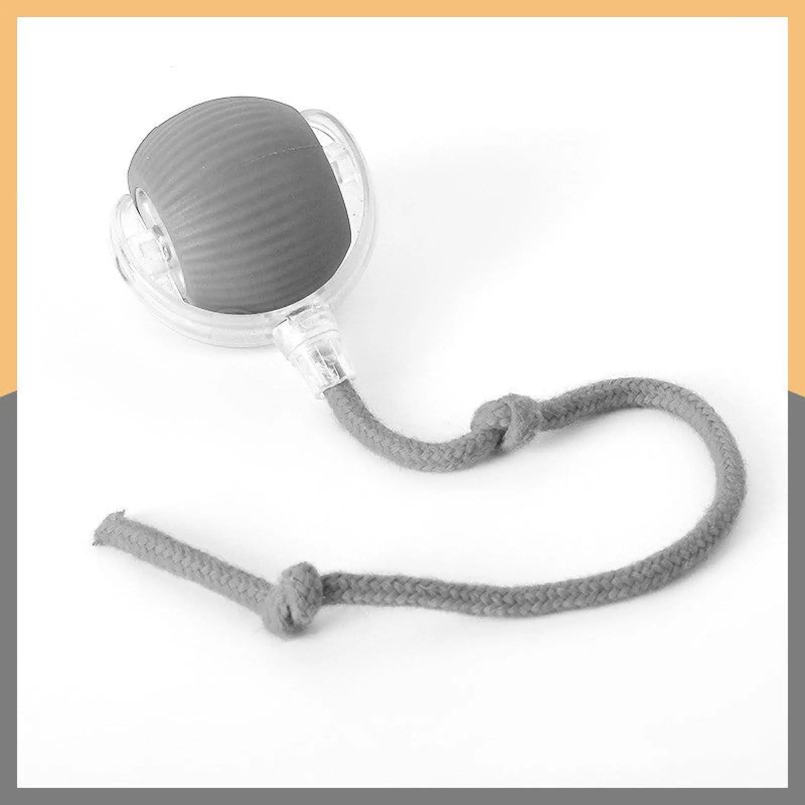 Plush Cat Ball Rolling Toy for Boredom Relief