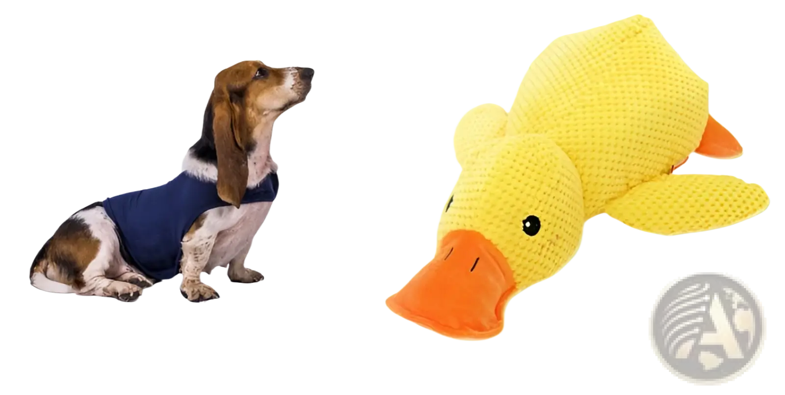 Plush Duck Dog Toy Bite Resistant Molar Chew Toy