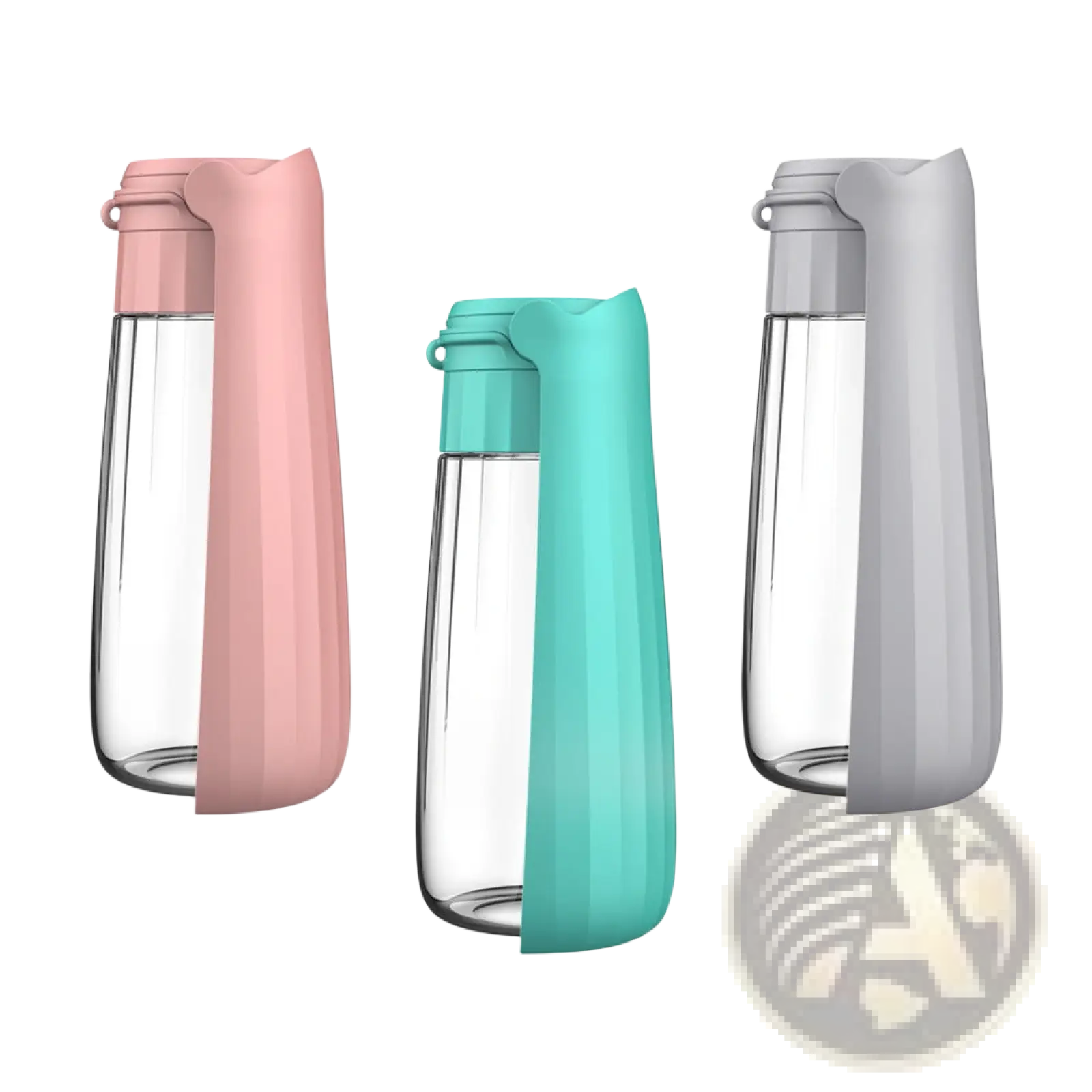 Portable Dog Water Bottle 550ml Folding Pet Travel Cup