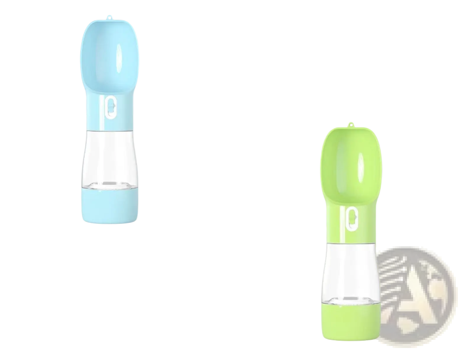 Portable Dog Water Bottle and Food Dispenser 2 in 1