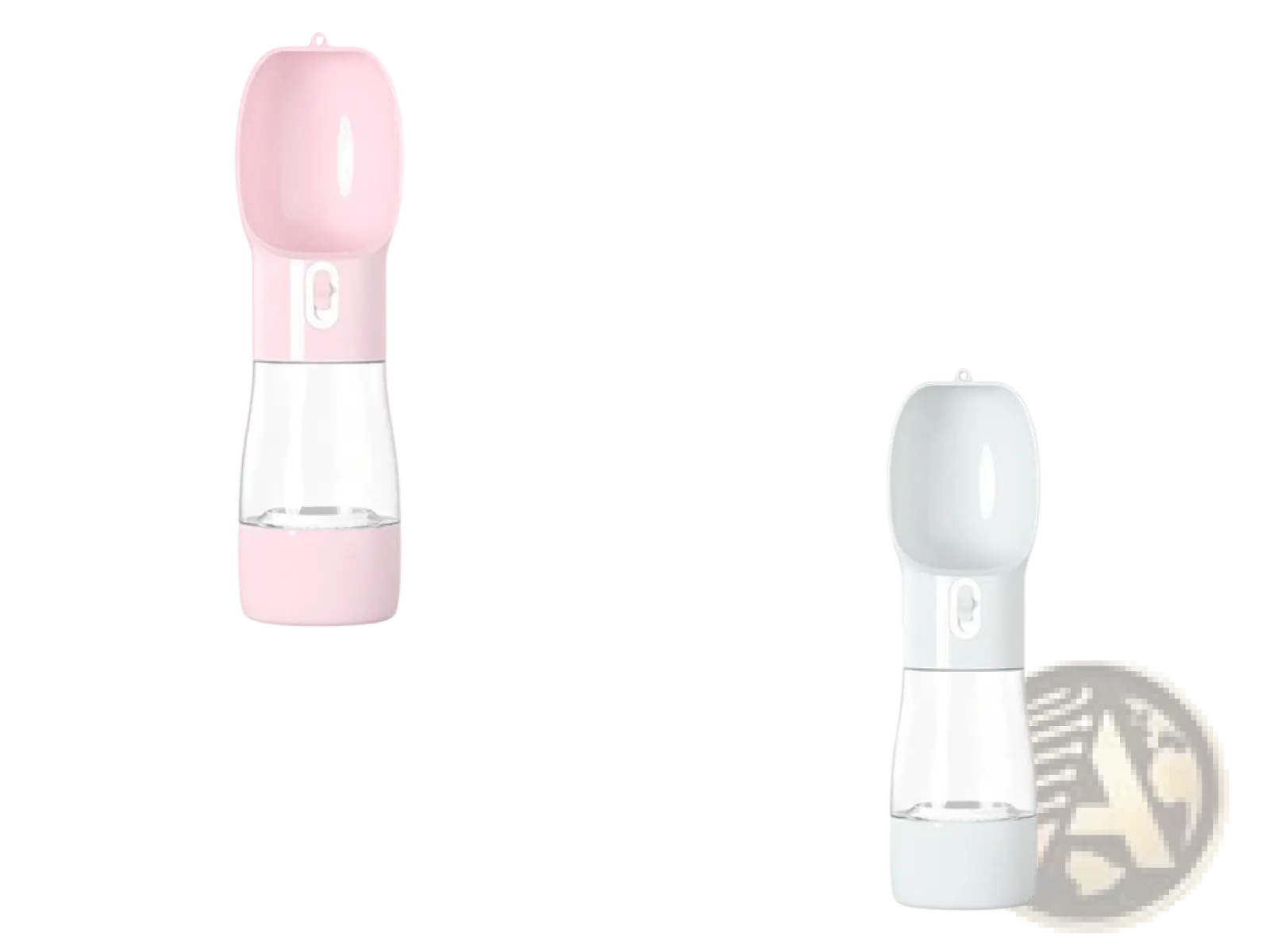 Portable Dog Water Bottle and Food Dispenser 2 in 1