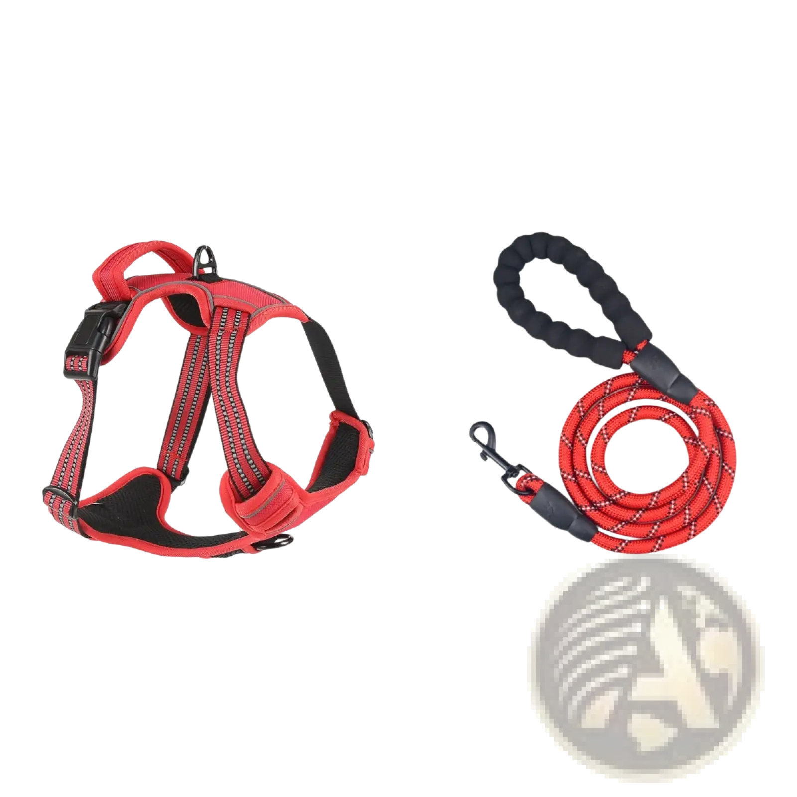 No Pull Reflective Dog Harness Vest with Leash Set