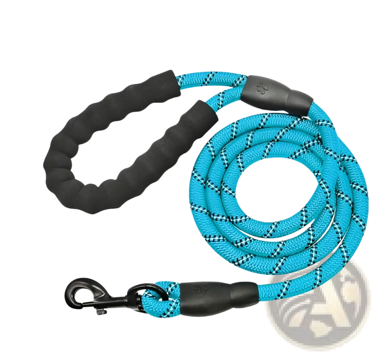 Reflective Dog Leash with Padded Foam Comfort Handle