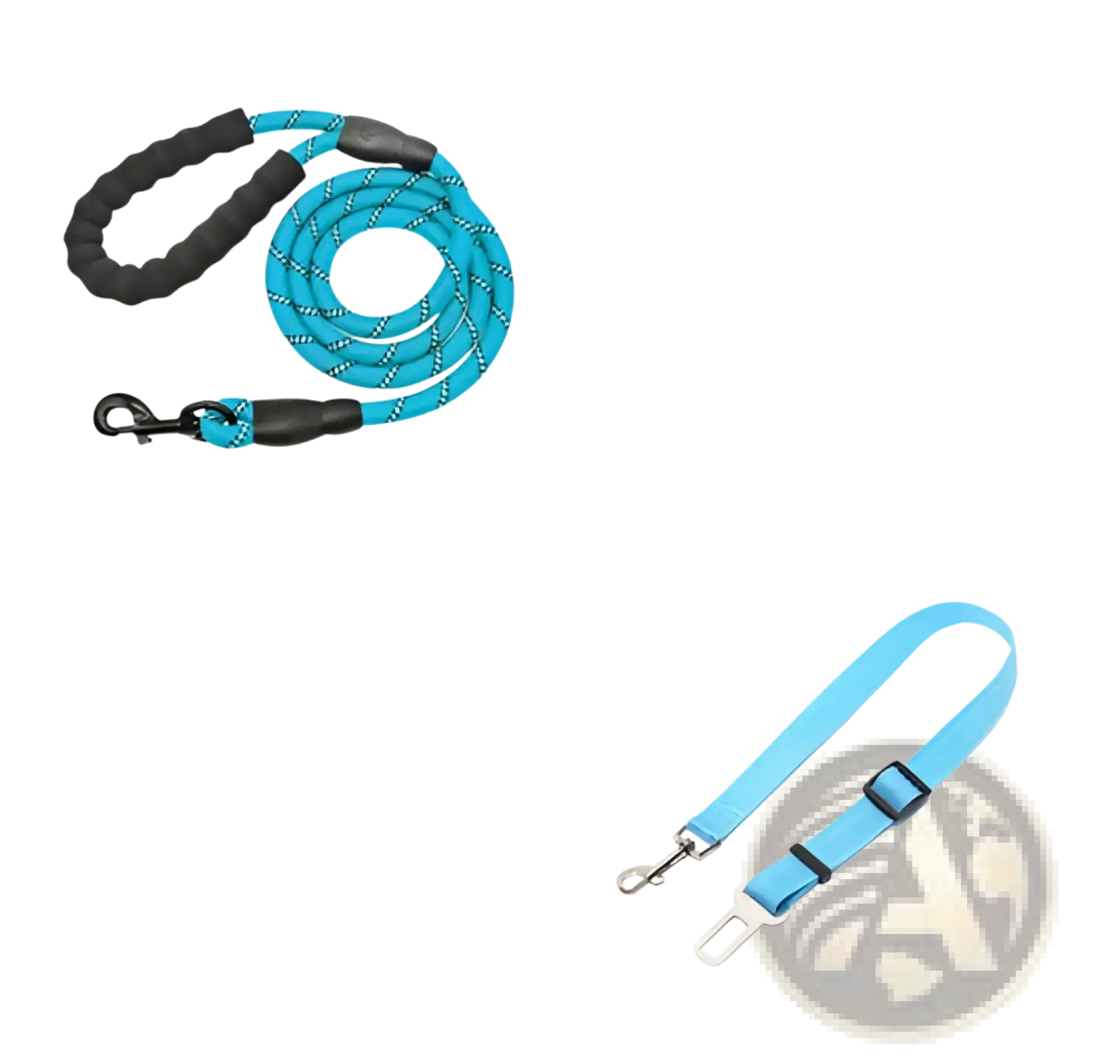 Reflective Dog Leash with Padded Foam Comfort Handle