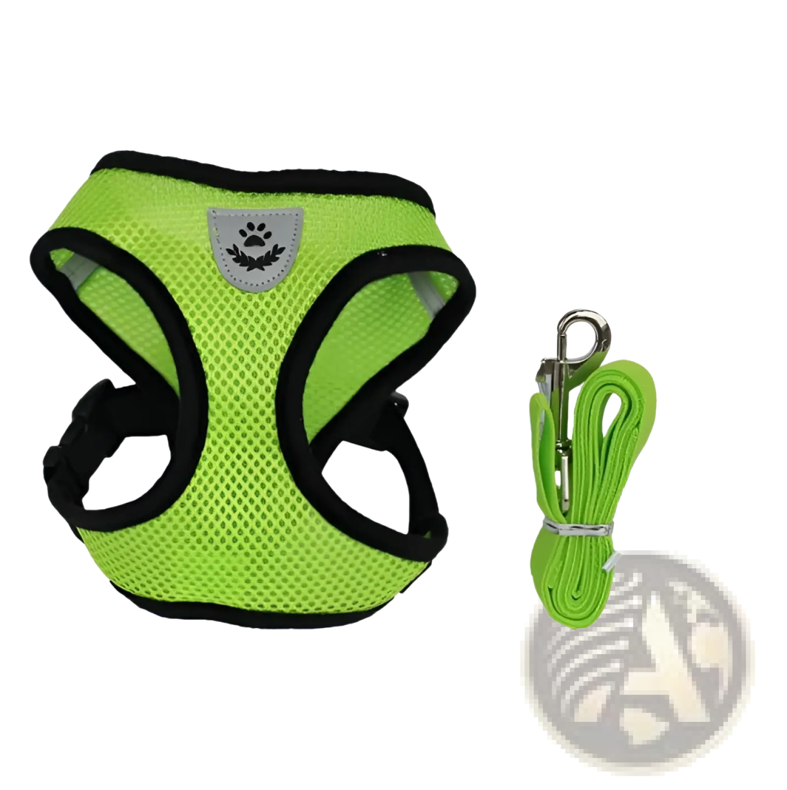 Reflective Mesh Dog Harness with Leash Set