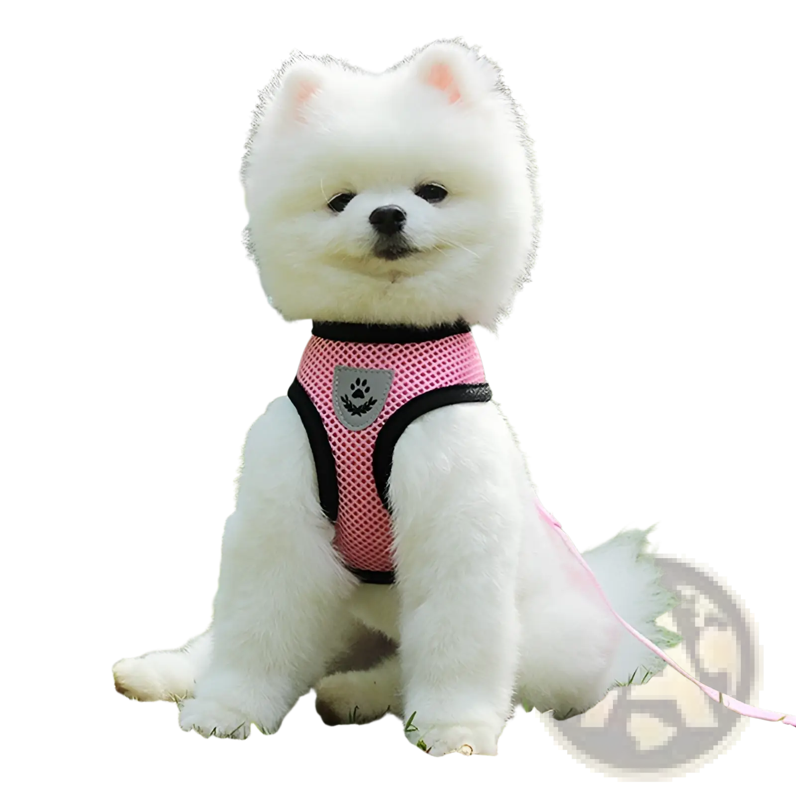 Reflective Mesh Dog Harness with Leash Set