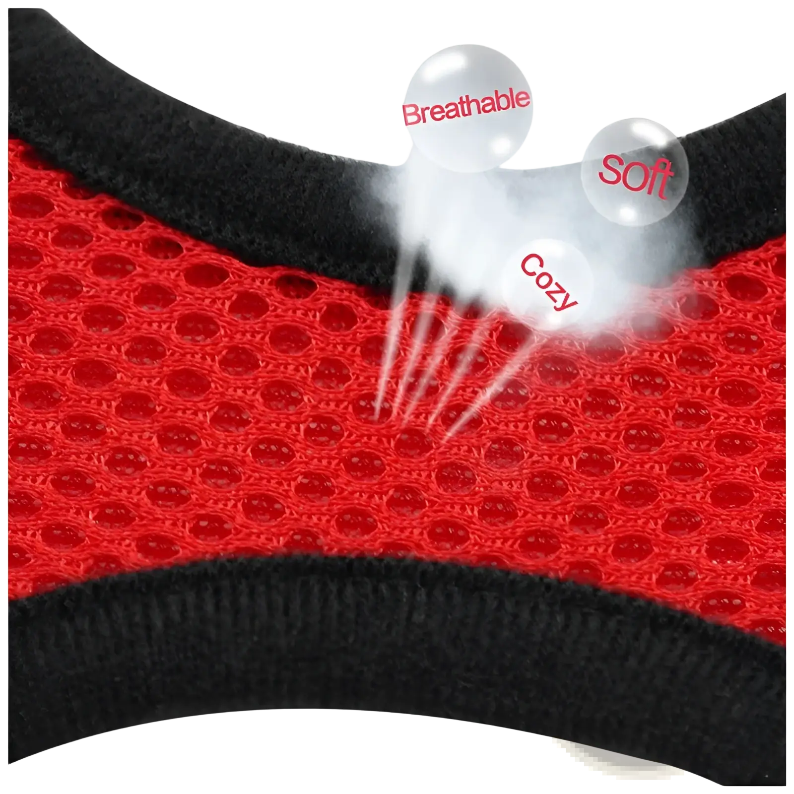 Reflective Mesh Dog Harness with Leash Set