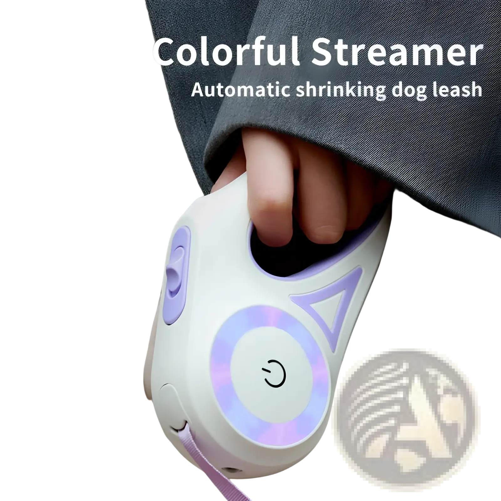 Retractable Dog Leash with Led Light and Collar Set