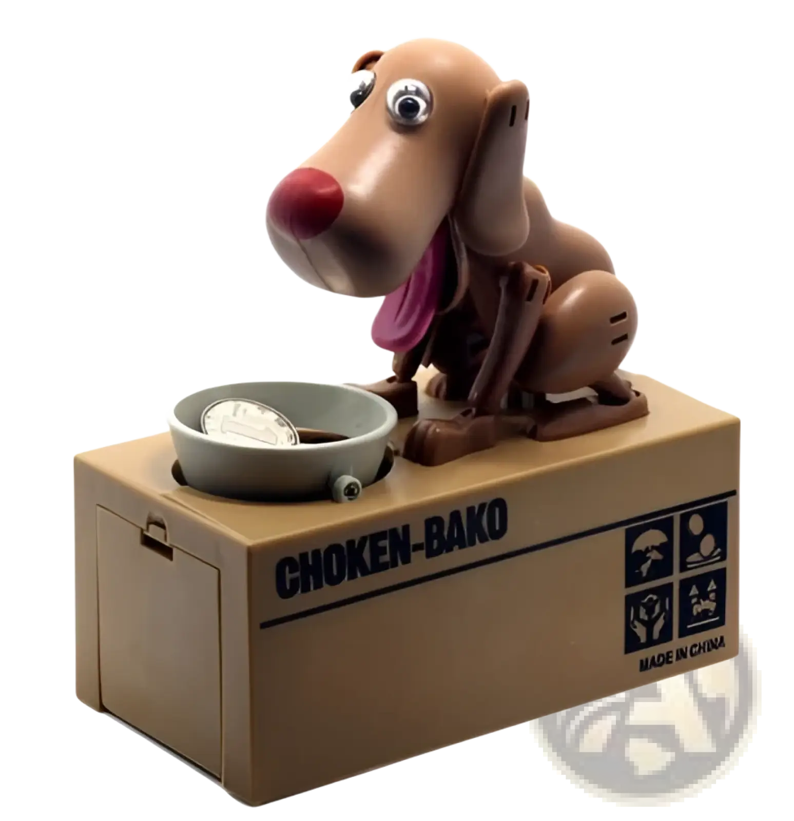 Robotic Dog Piggy Bank Choken Bako Coin Box