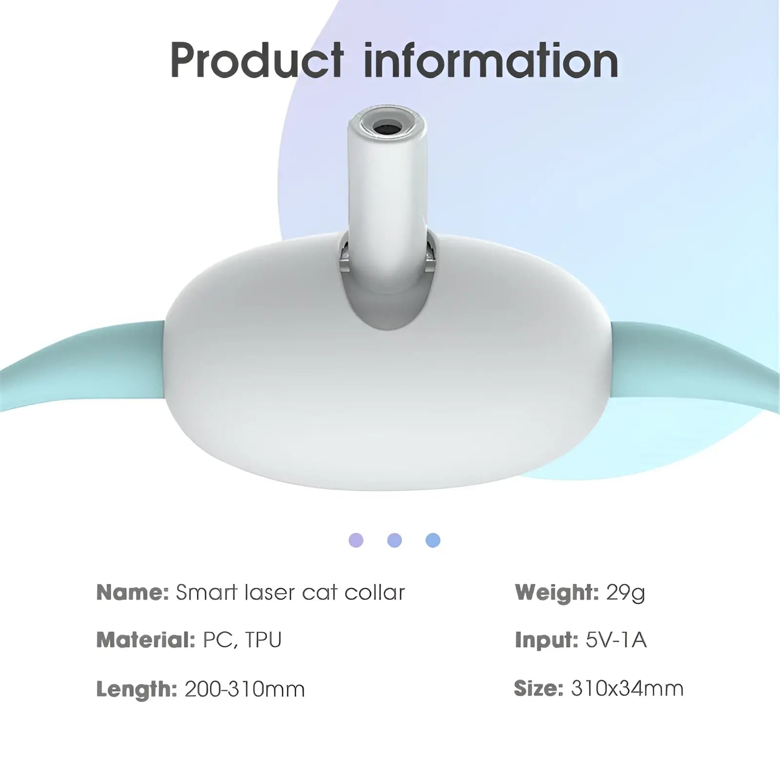 Smart Laser Cat Collar Interactive Usb Training Toy