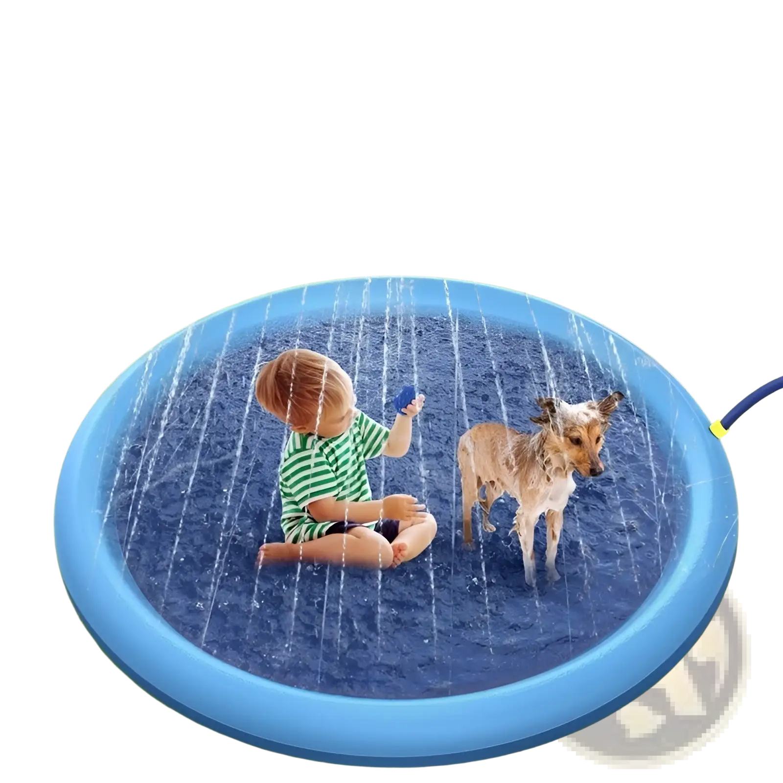 Splash Pad Non-slip Inflatable Dog Sprinkler Mat