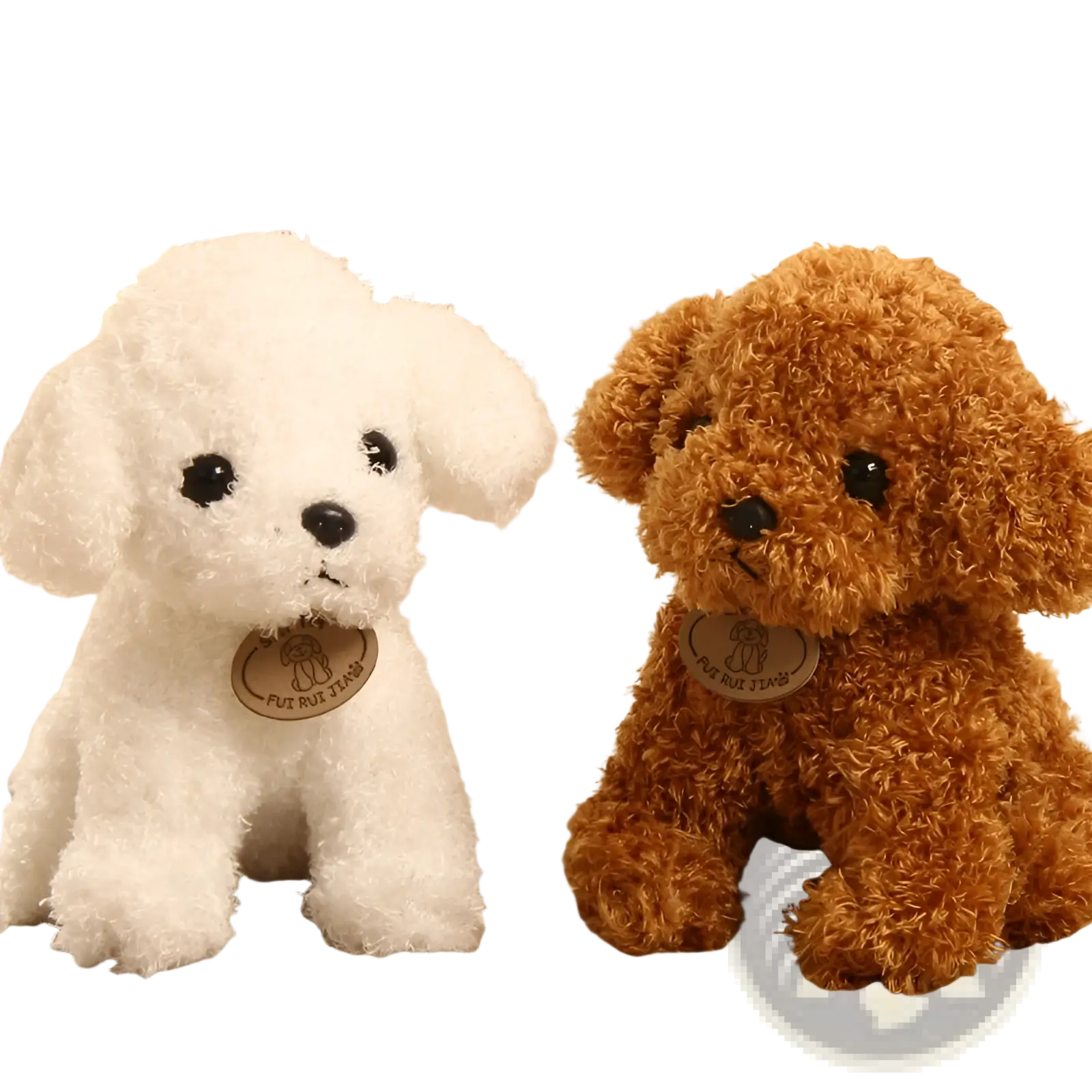 Teddy Dog Plush Toy Fluffy Poodle Stuffed Animal