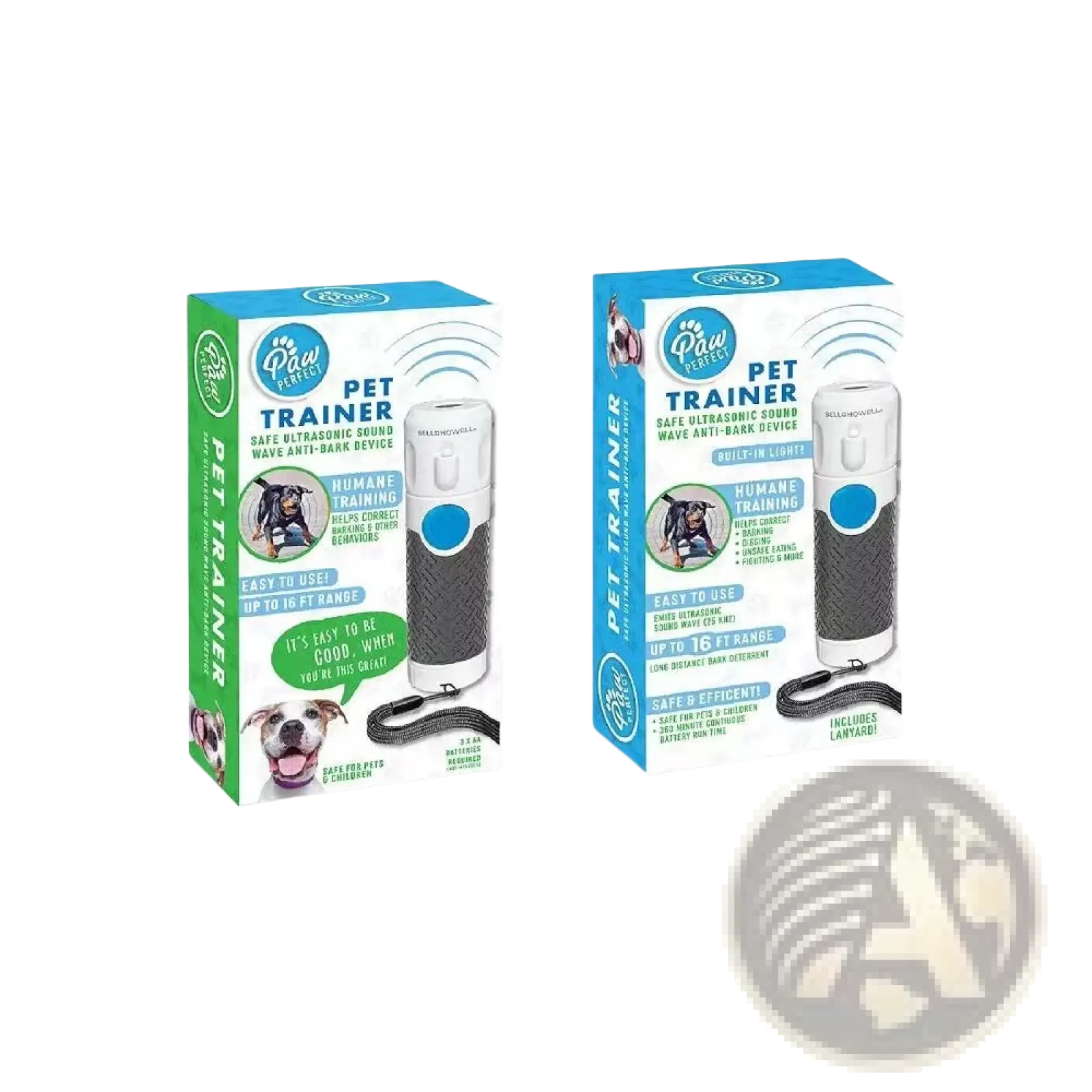 Ultrasonic Dog Trainer Handheld Bark Control Device