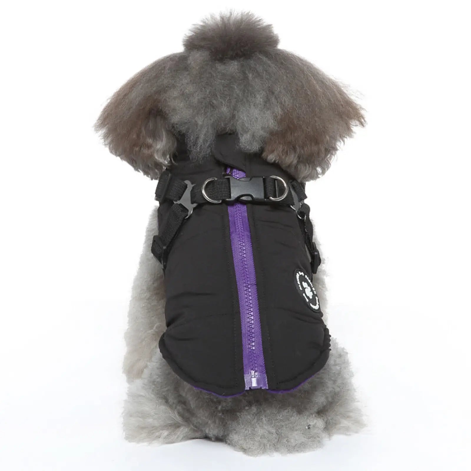 Waterproof Dog Harness Jacket Cotton Padded Coat