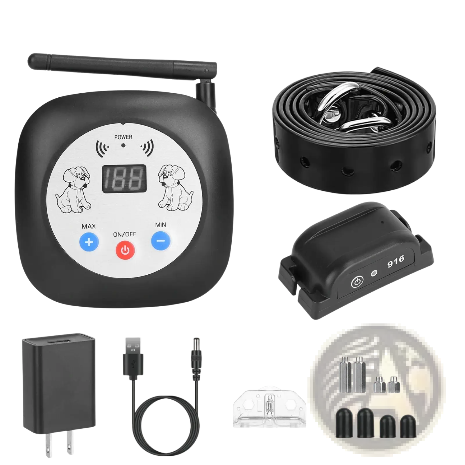 Wireless Dog Fence System with Gps Location Monitor Collar