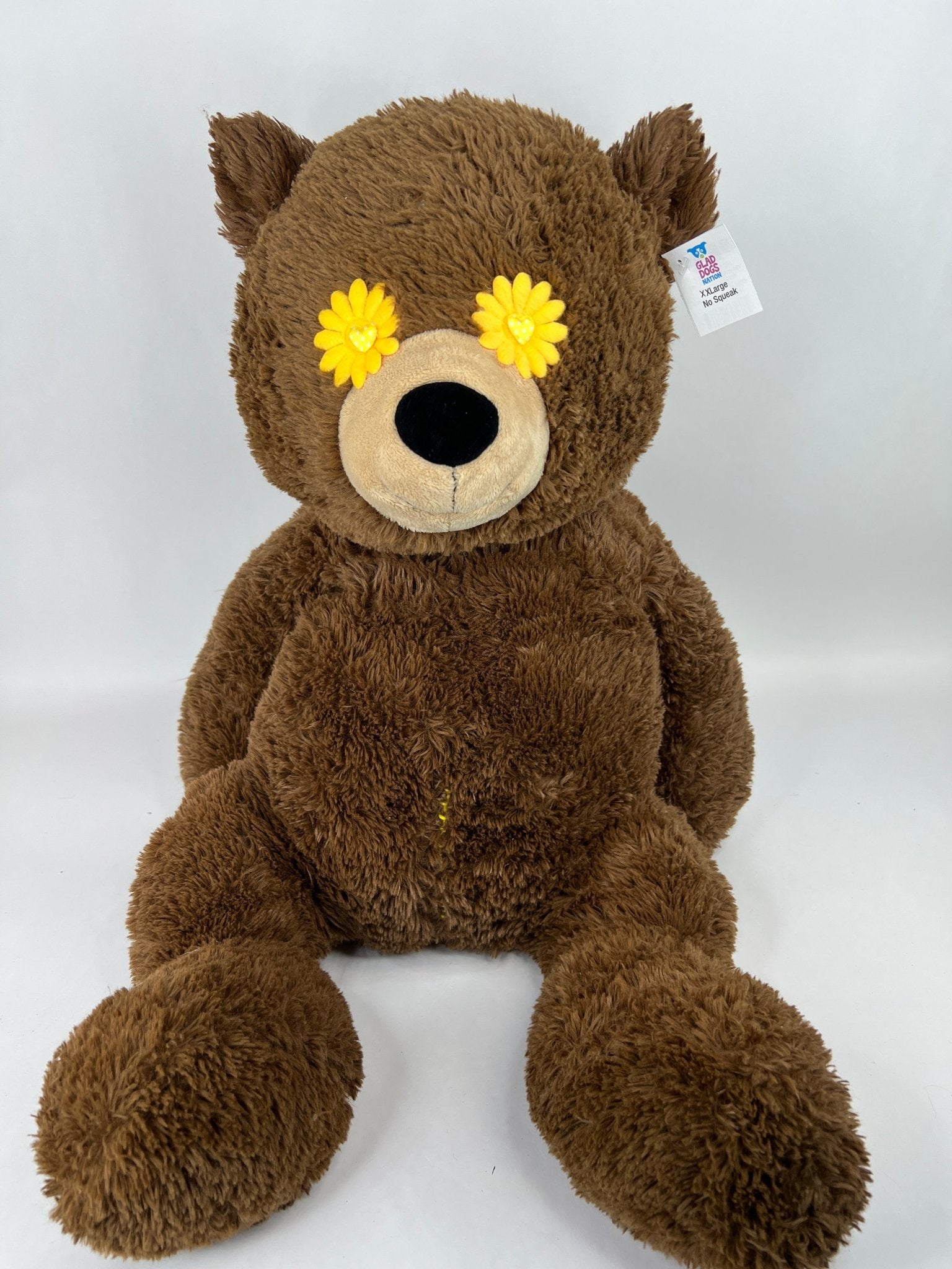 XXLarge Stuffed Dog Toys: 20"+ Squeaky and No Squeak