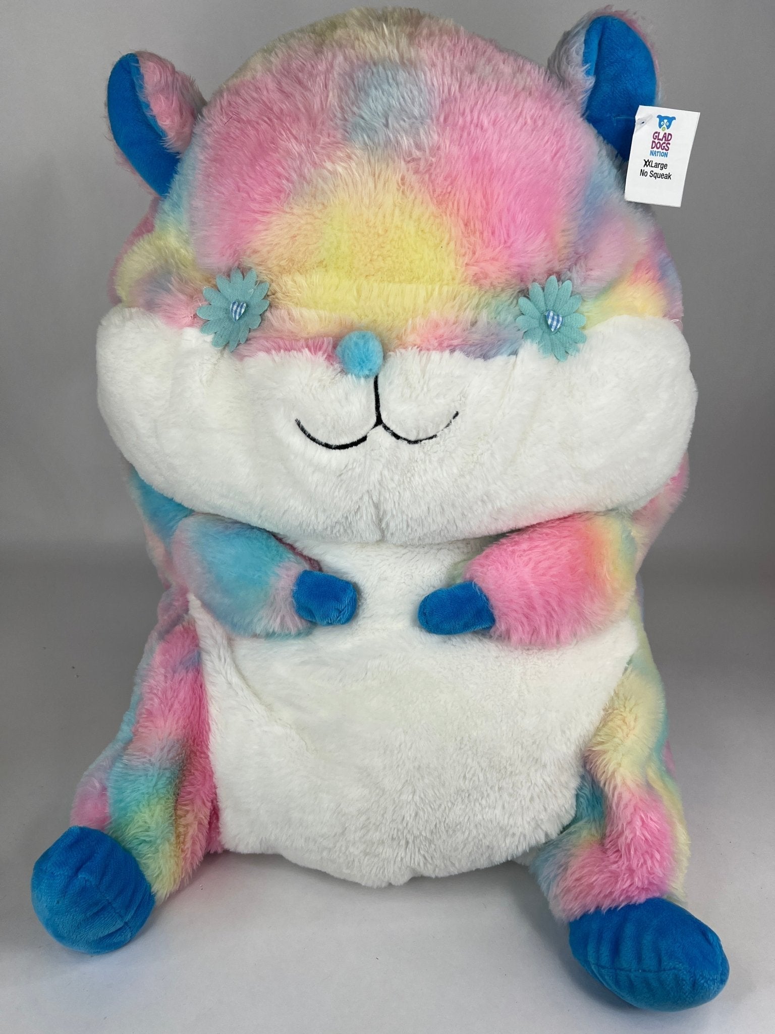 XXLarge Stuffed Dog Toys: 20"+ Squeaky and No Squeak
