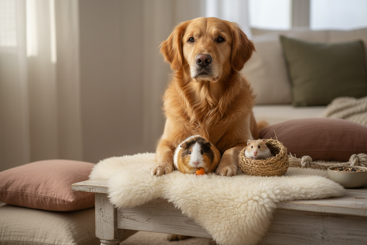 Hamsters and Guinea pigs