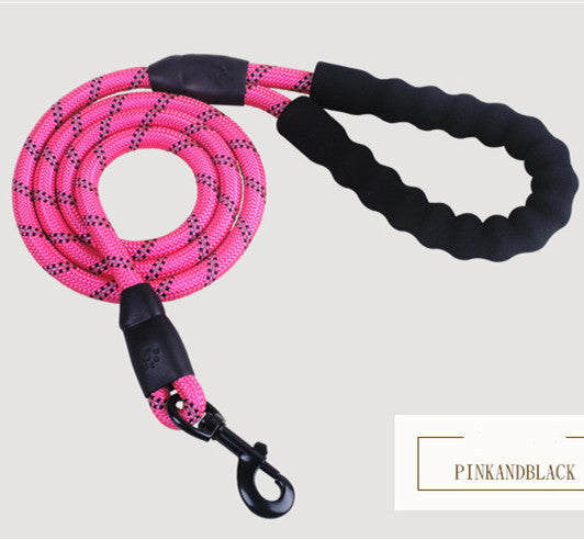 Reflective Dog Leash with Foam Handle — Single &amp; Set Options