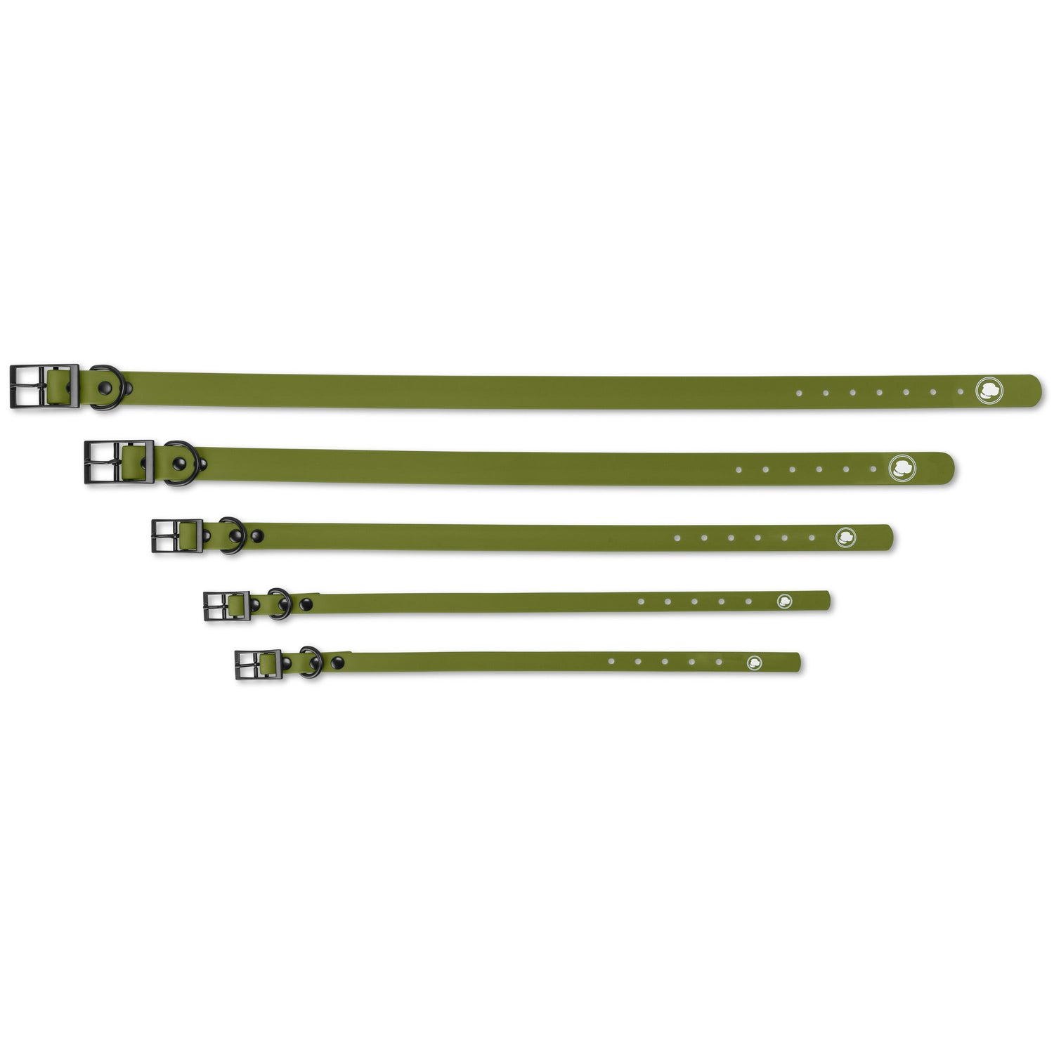 The Modern Dog Company - Olive Green Collar (Weather + Odor Resistant)