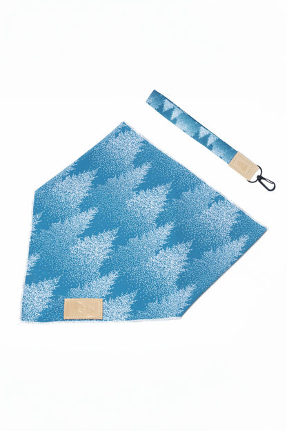 Siberian Spruce Dog Bandana &amp; Matching Keychain