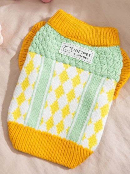 Warm Knitted Pet Sweater