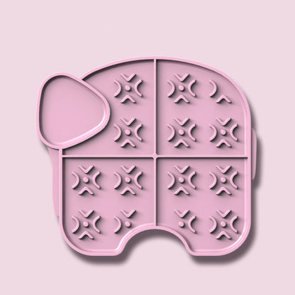 Pet Slow Food Pad Licking Pad Suction Cup Silicone Anti-choking Slow Food Pet Soothing Artifact Silicone Bowl Universal For Cats And Dogs