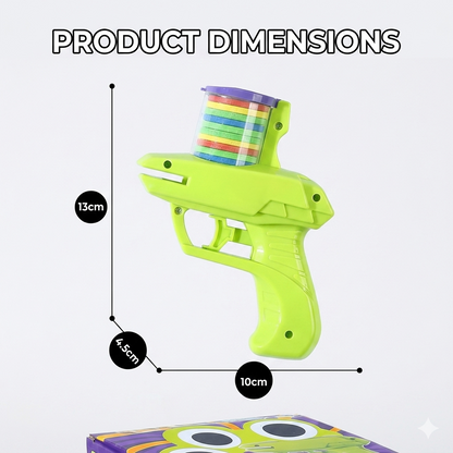 2-in-1 Disc Bullet Launcher Toy