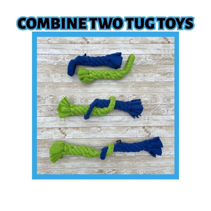 Interactive Tug &amp; Treat-Dispenser Toy for Dogs Teething Relief Lavender