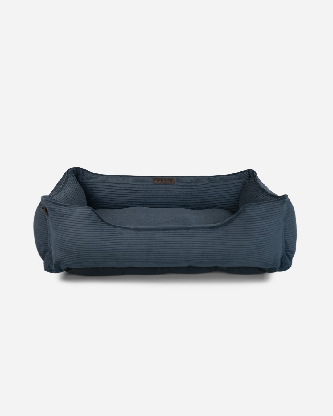 Chester &amp; Lee | Fancy Corduroy Sleeper Dog Bed Graphite