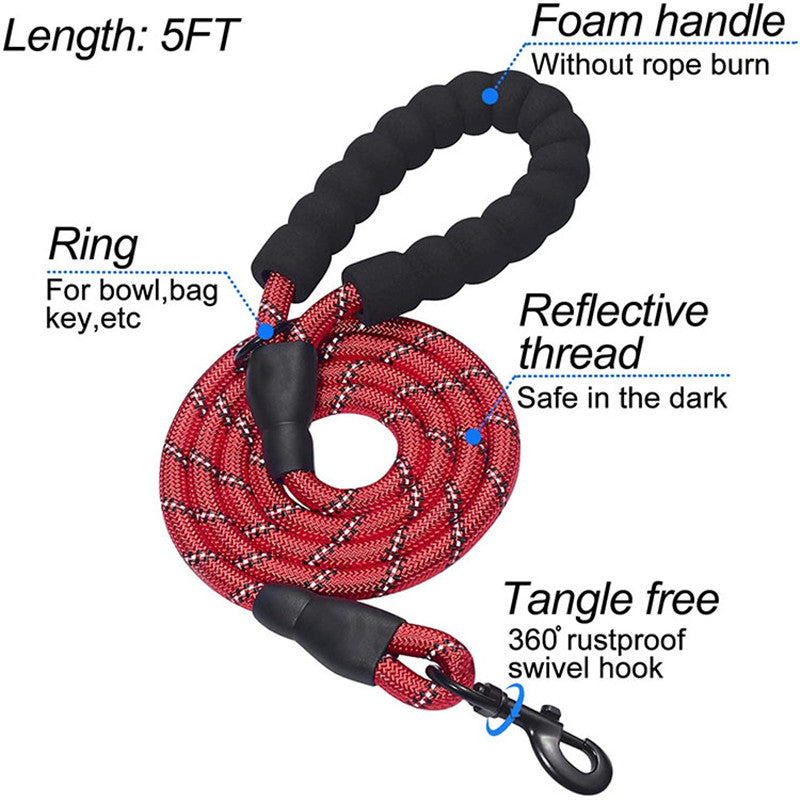 Reflective Harness &amp; Dog Leash